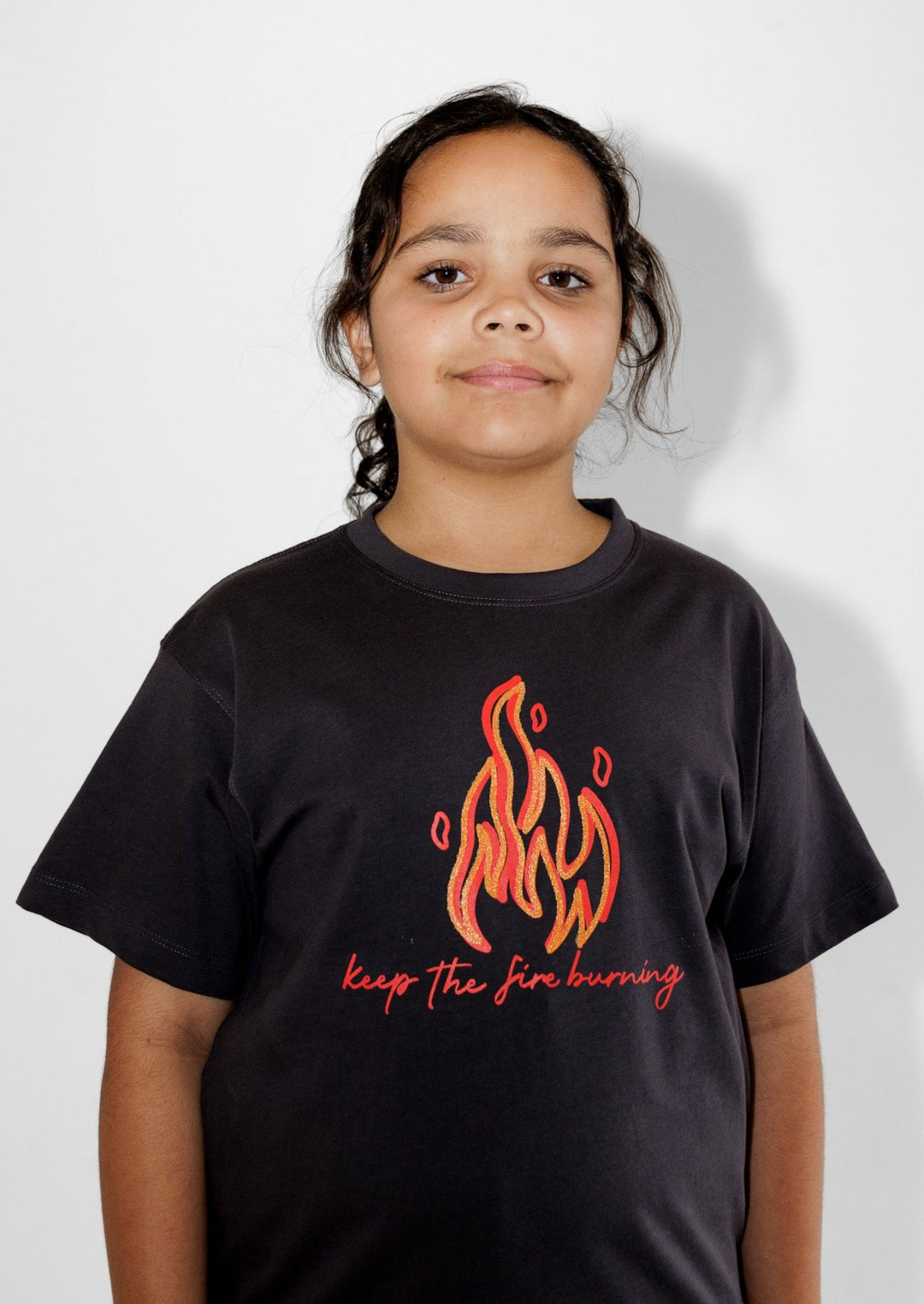 Kids Keep The Fire Burning tee