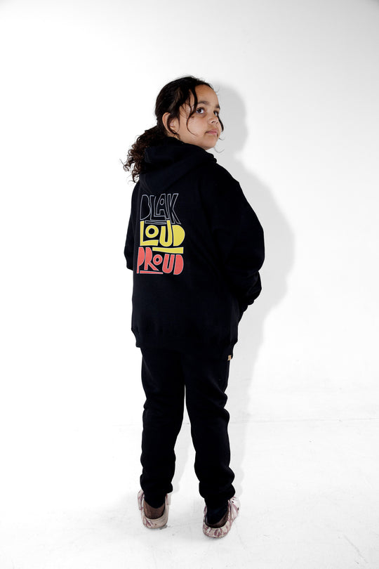 Kids Blak, Loud and Proud Hoodie