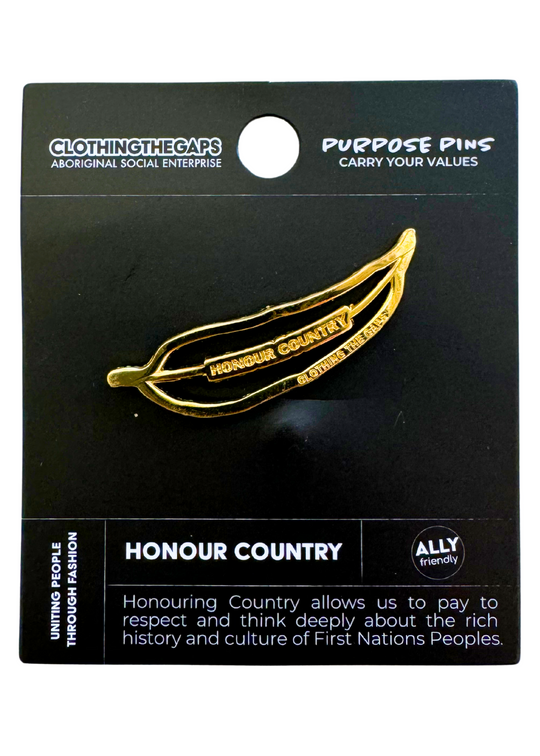 Honour Country Pin