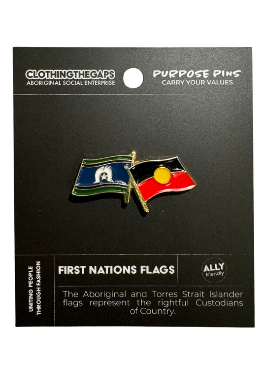 First Nation Flags Pin