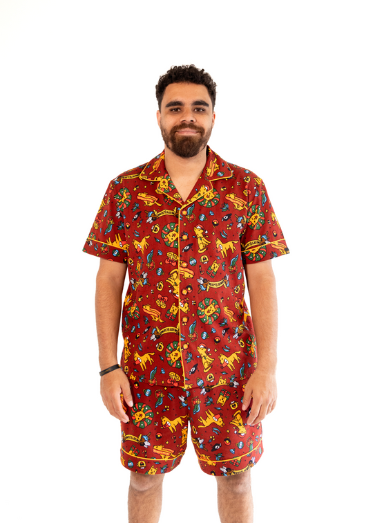 Deadly Dingo Blakmas Pyjamas Set