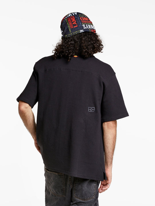 Blackout Patch Waffle Shirt