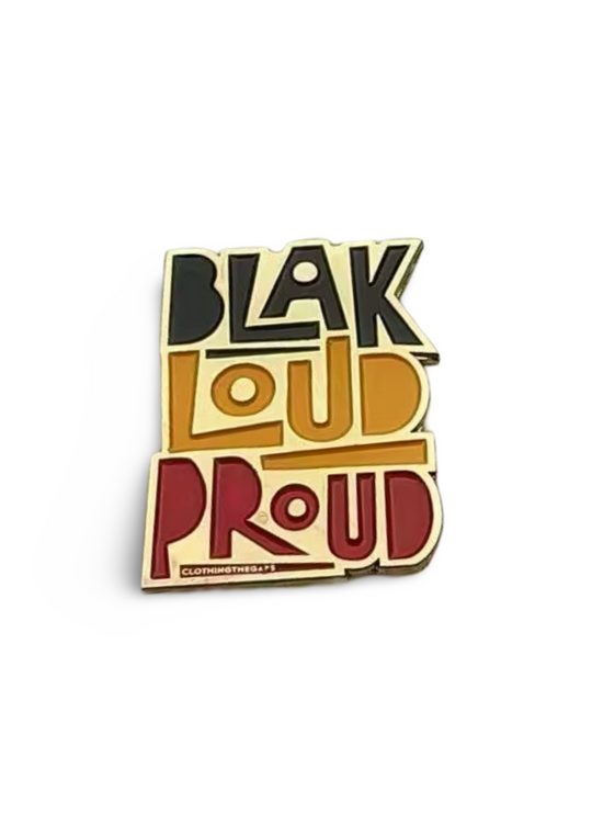 Blak Loud Proud Pin NAIDOC Mob Only Pin