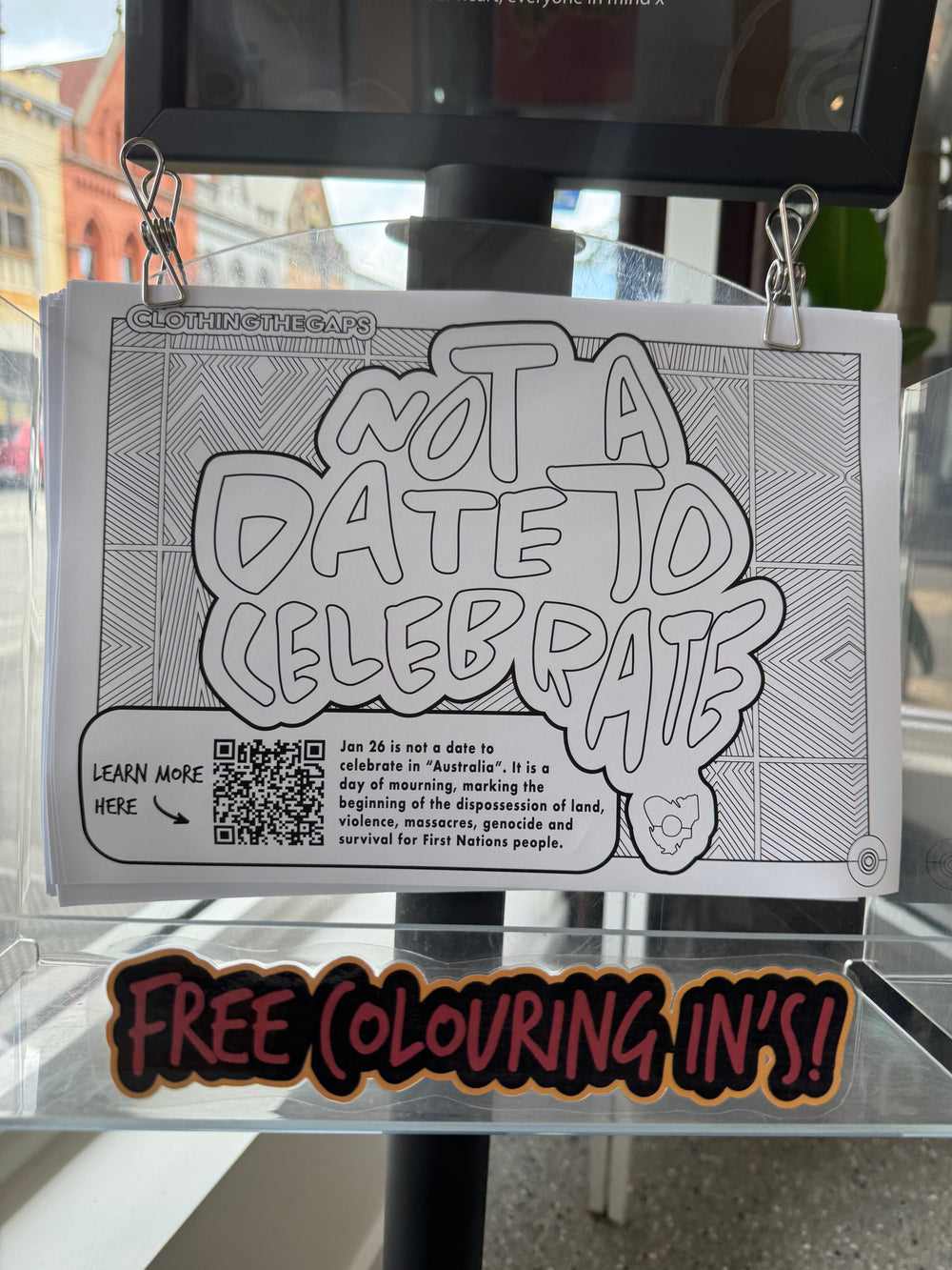 FREE Not A Date To Celebrate Colour In Page DIGITAL DOWNLOAD