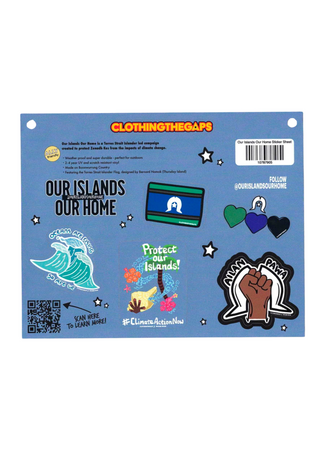 Our Islands Our Home Sticker Sheet