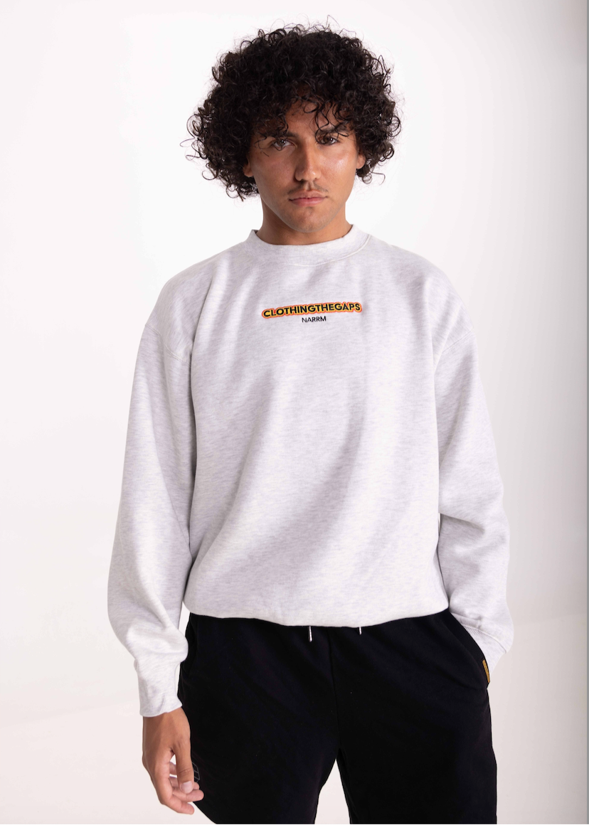 Classic Grey Crew Jumper