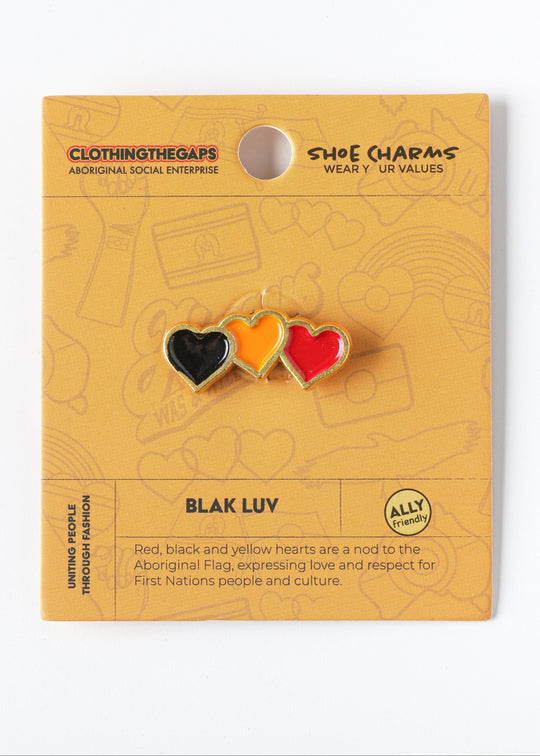 Blak Luv Shoe Charm